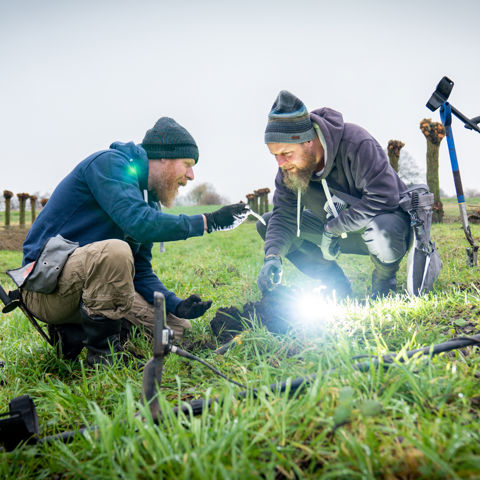 Archeologie Detectorzoekers