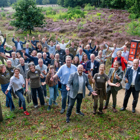 Groepsfoto Wandelnetwerk